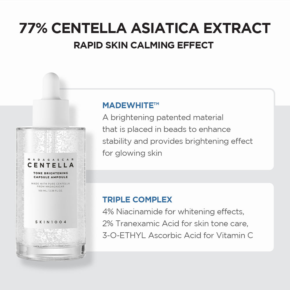 SKIN1004 – Madagascar Centella Tone Brightening Capsule Ampoule 100ml