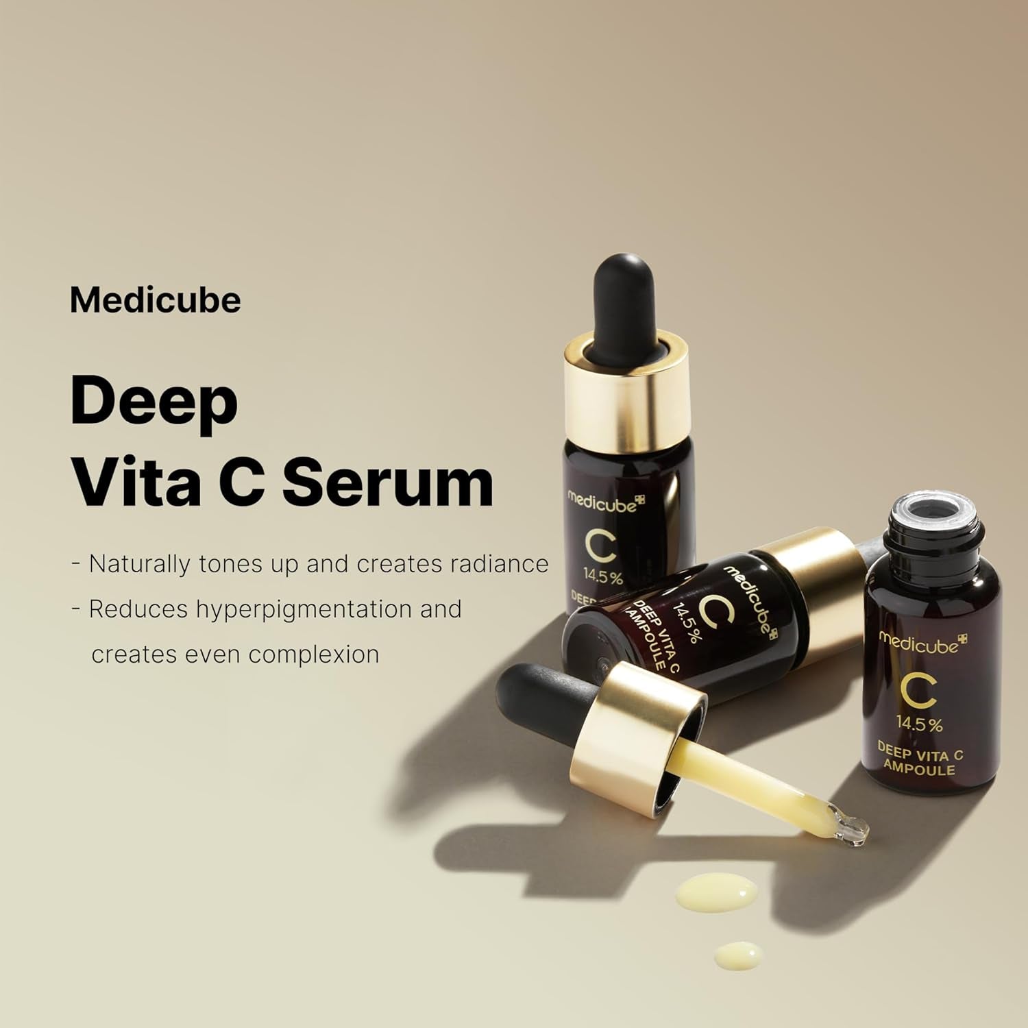 Medicube Deep Vita C Ampoule 14.5% 3 pcs ( 30g )