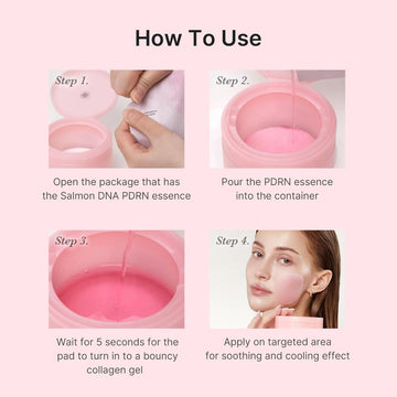 Medicube PDRN Pink Collagen Toning Gel Toner Pad