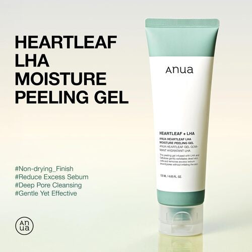 Anua Heartleaf + LHA Moisture Peeling Gel 120ml