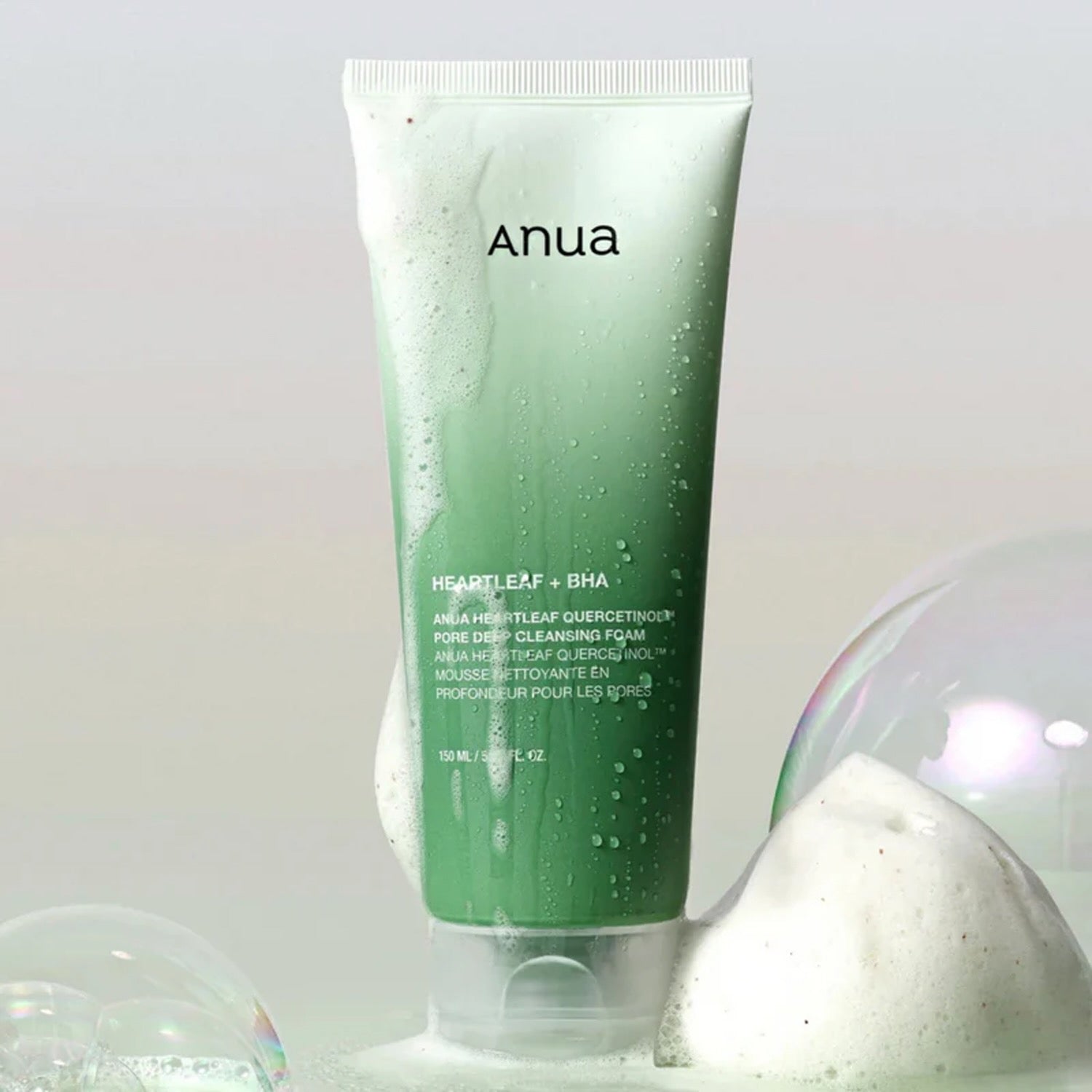 ANUA Heartleaf Quercetinol Pore Deep Cleaning Foam 150ml